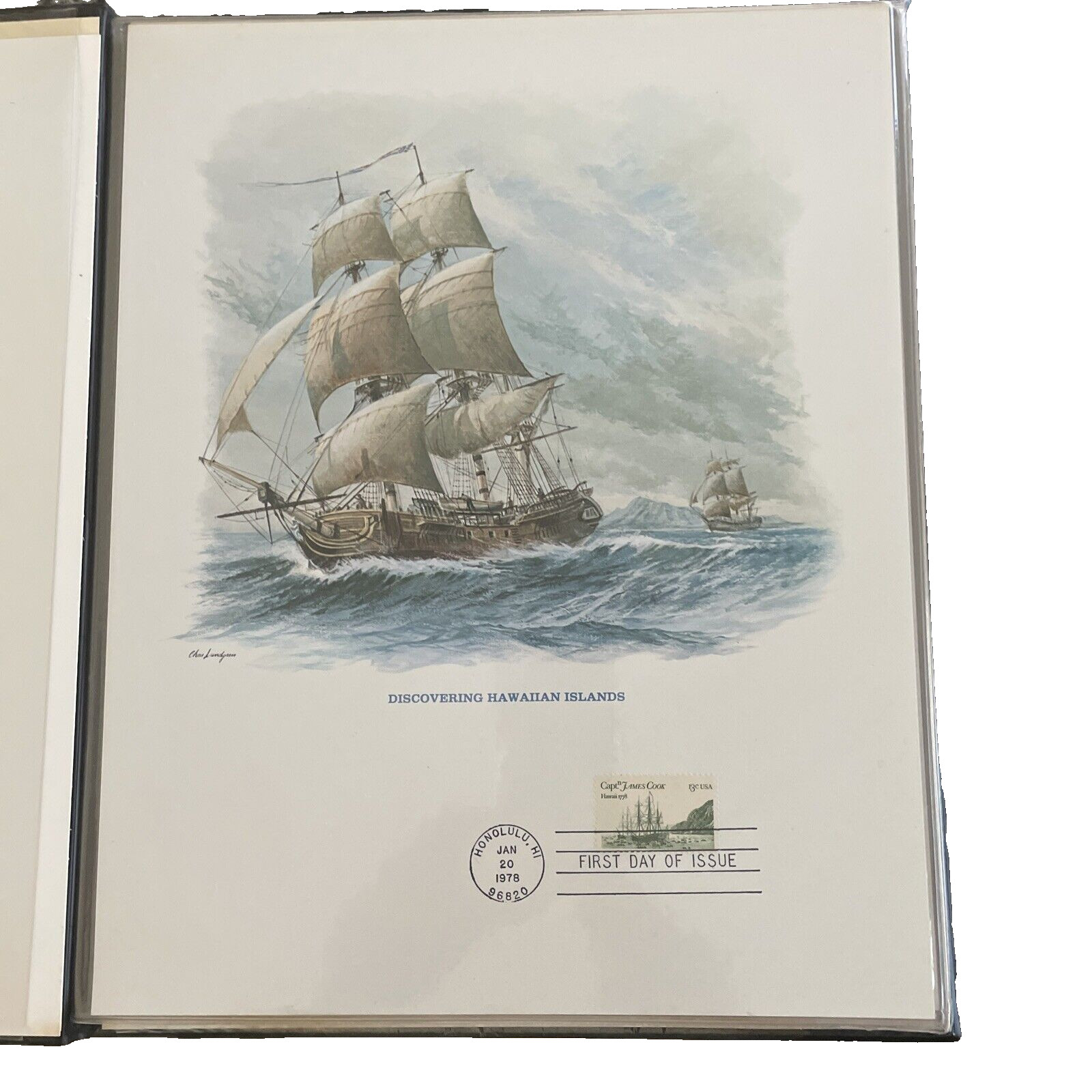 The Captain Cook Commemorative First Day Issue Collection by Fleetwood