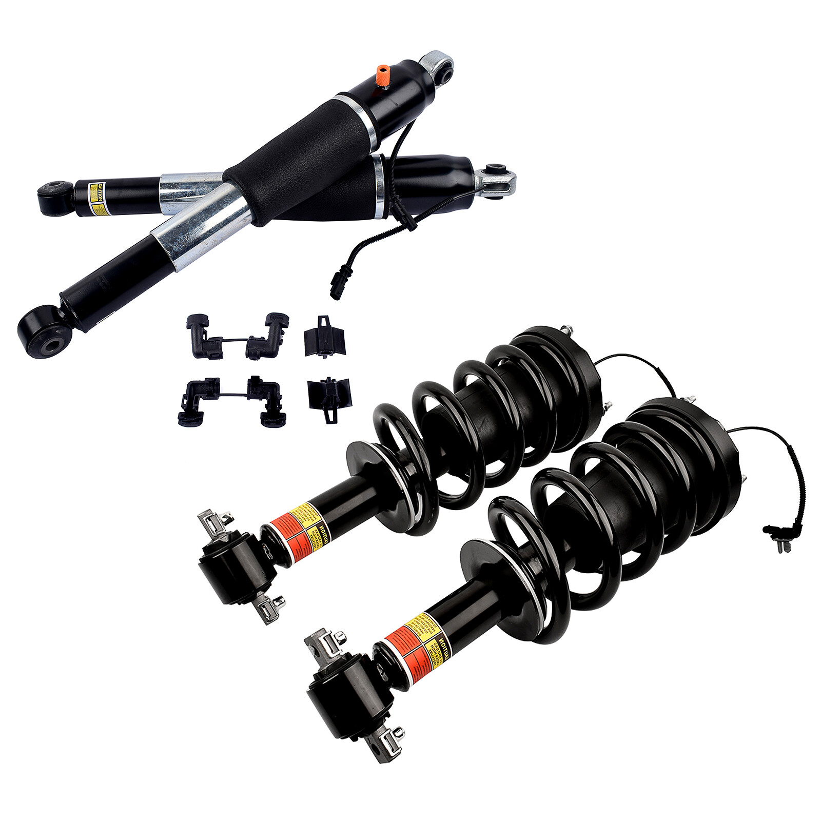 FRONT Strut Assy + REAR shock Absorber for 2015-20 Escalade Suburban Tahoe Yukon