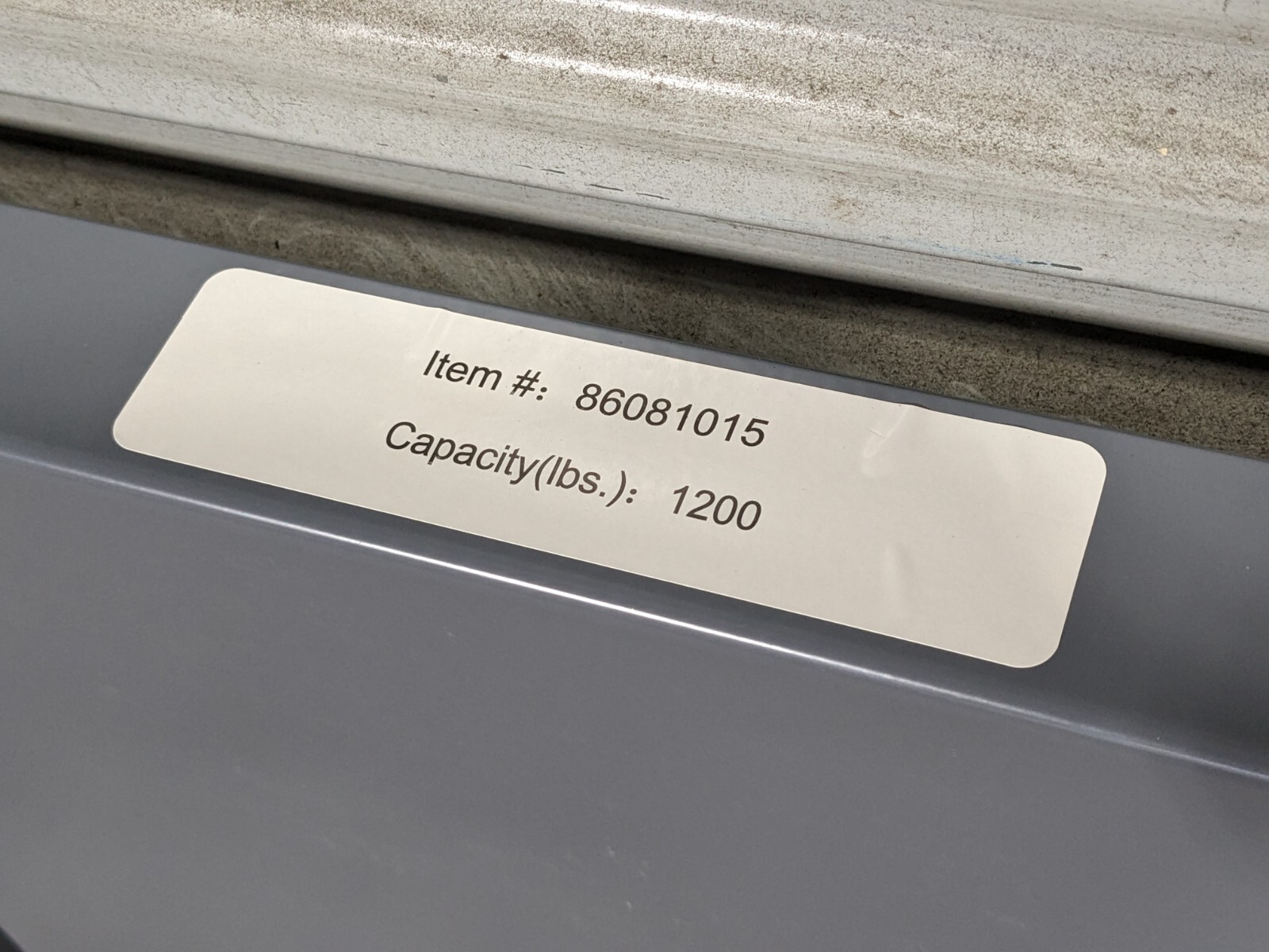 Low Profile Steel Utility Cart 1000 lb. Capacity 30" L. x 18" W. x 27" H.