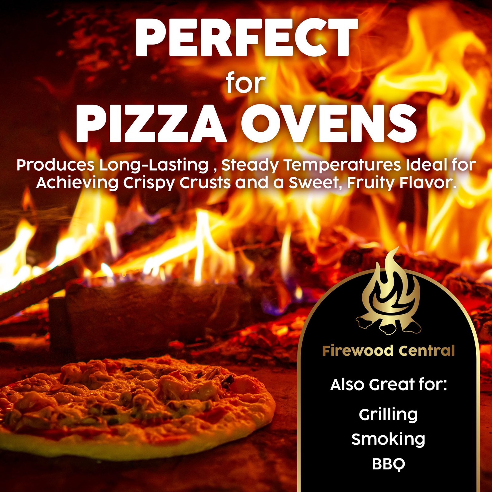 Firewood Central Kiln-Dried Cherry Wood – 8” Splits (30-35 Splits)