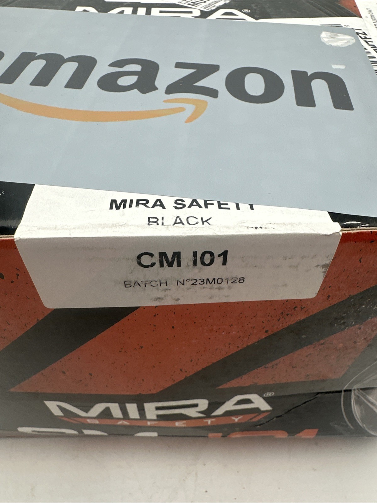 MIRA Safety CM-I01 Full-Face Industrial-Grade Gas Mask - Medium Black