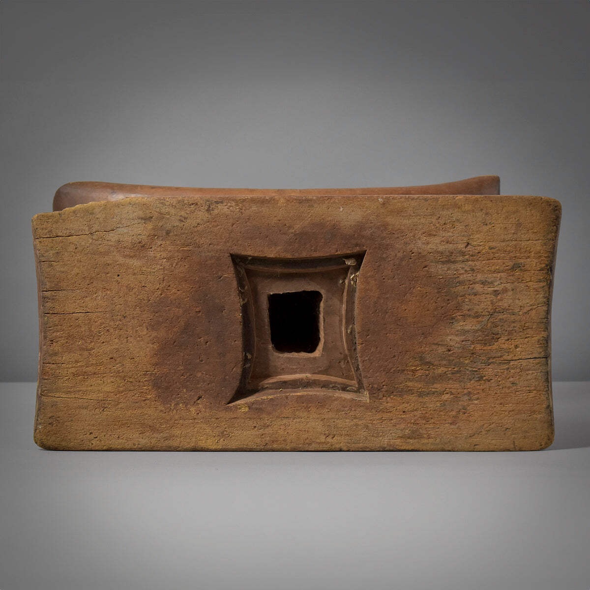 Asante Dwa Wood Stool Throne Ghana