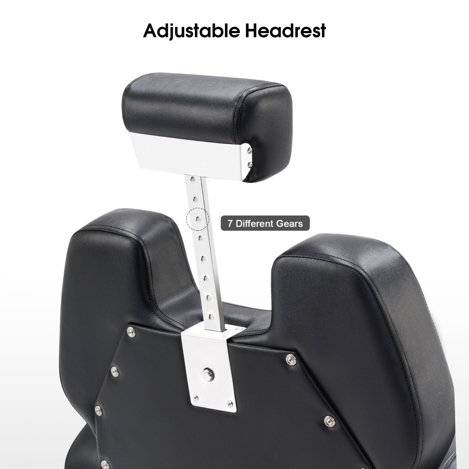 BarberPub All Purpose Barber Chair,Reclining Salon Styling Barbershop 2801