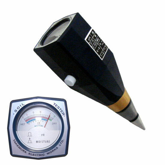 TAKEMURA Electric Works Soil Acid Hygrometer pH Meter Tester DM-15 made in Japan