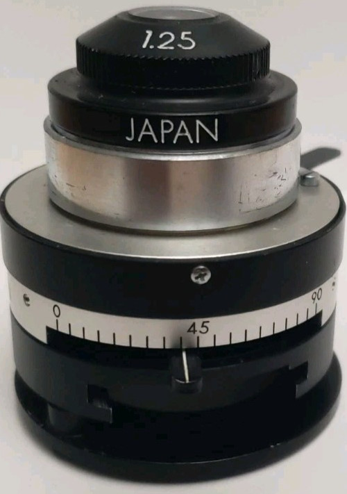Olympus Tokyo POLARIZING  MICROSCOPE Condenser 1.25
