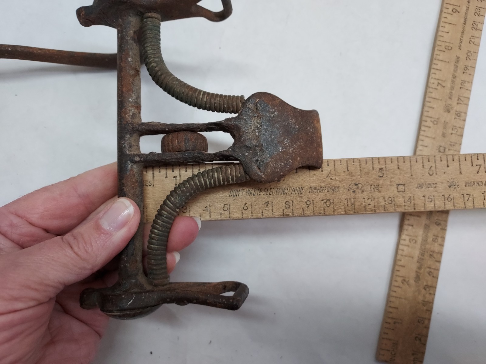 Western Cowboy SPADE HORSE BIT - HOME MADE - AS IS - listing #226267