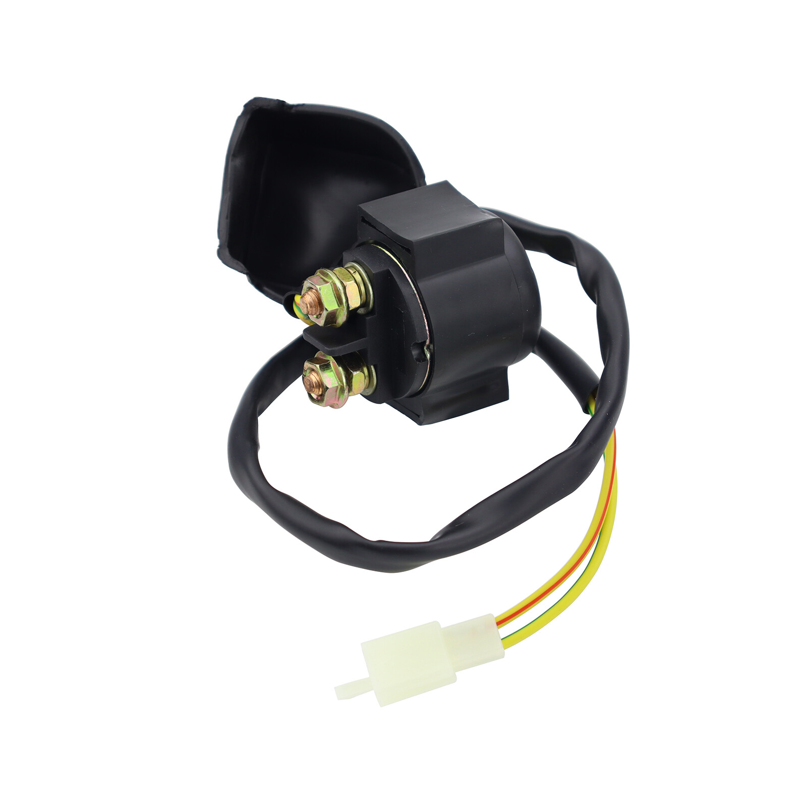 3 bolt Starter Motor for 125cc ATV Quad Bike 4 Wheeler ATV with Relay