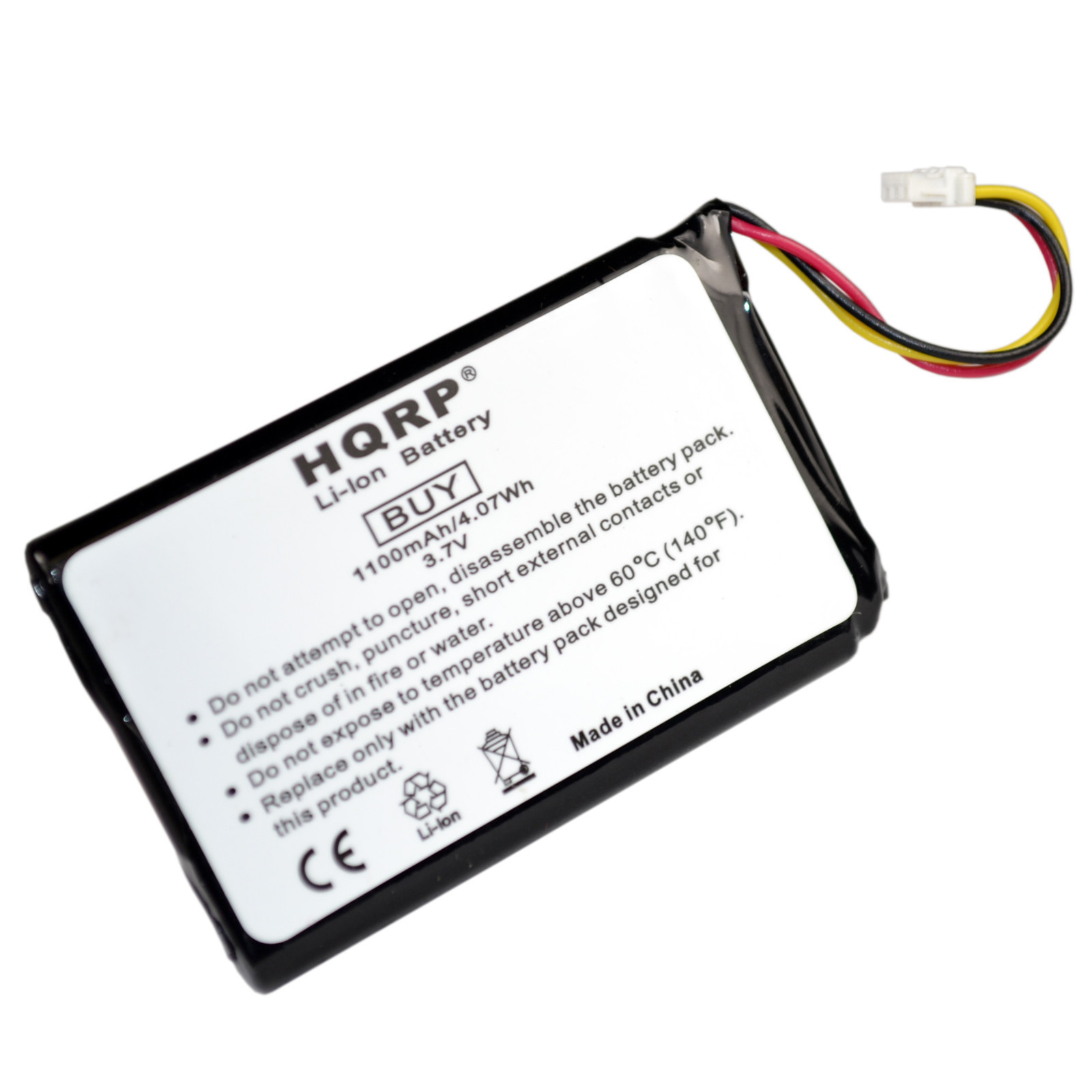 HQRP 1100mAh Battery for Garmin Nuvi 30 40 40LM 50 50LM 361-00056-00 3610005600