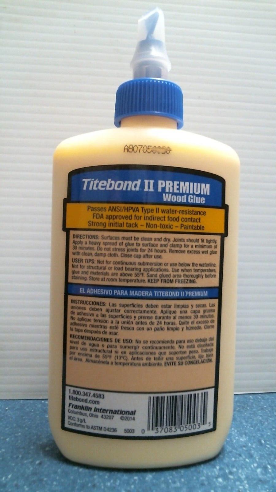 Titebond II Premium Wood Glue 8 fl. oz. (05003) FS