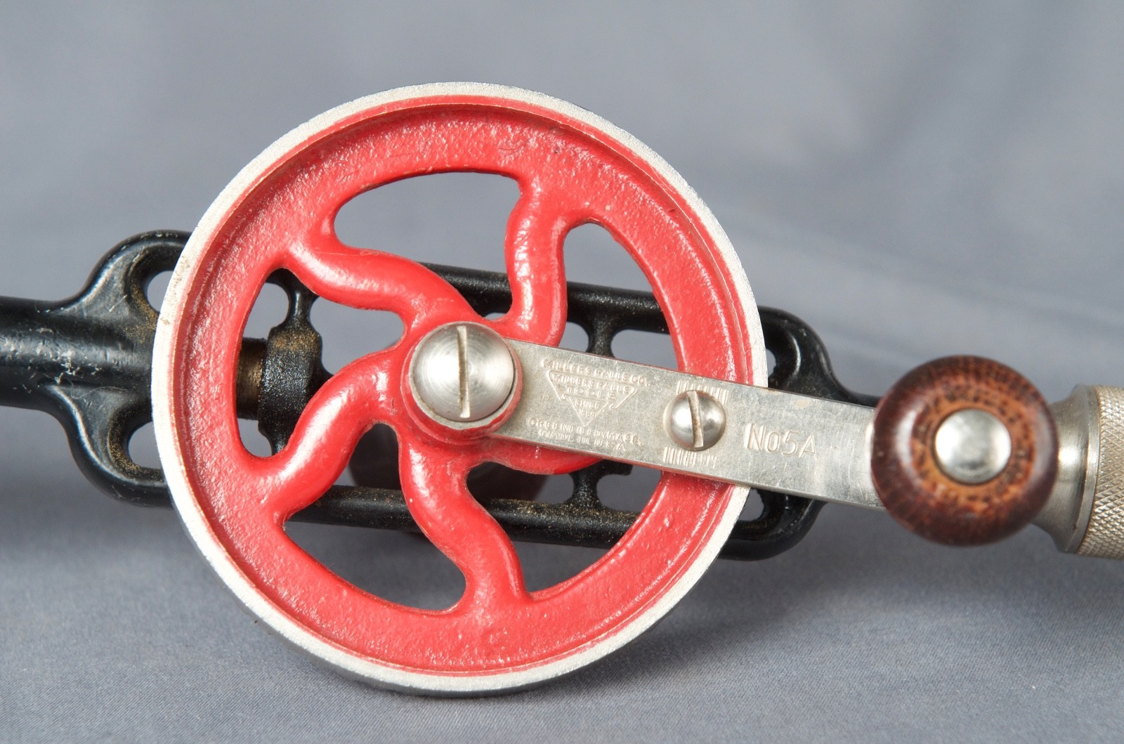 MILLERS FALLS NO. 5A EGG BEATER HAND DRILL - MADE IN USA BEAUTIFUL