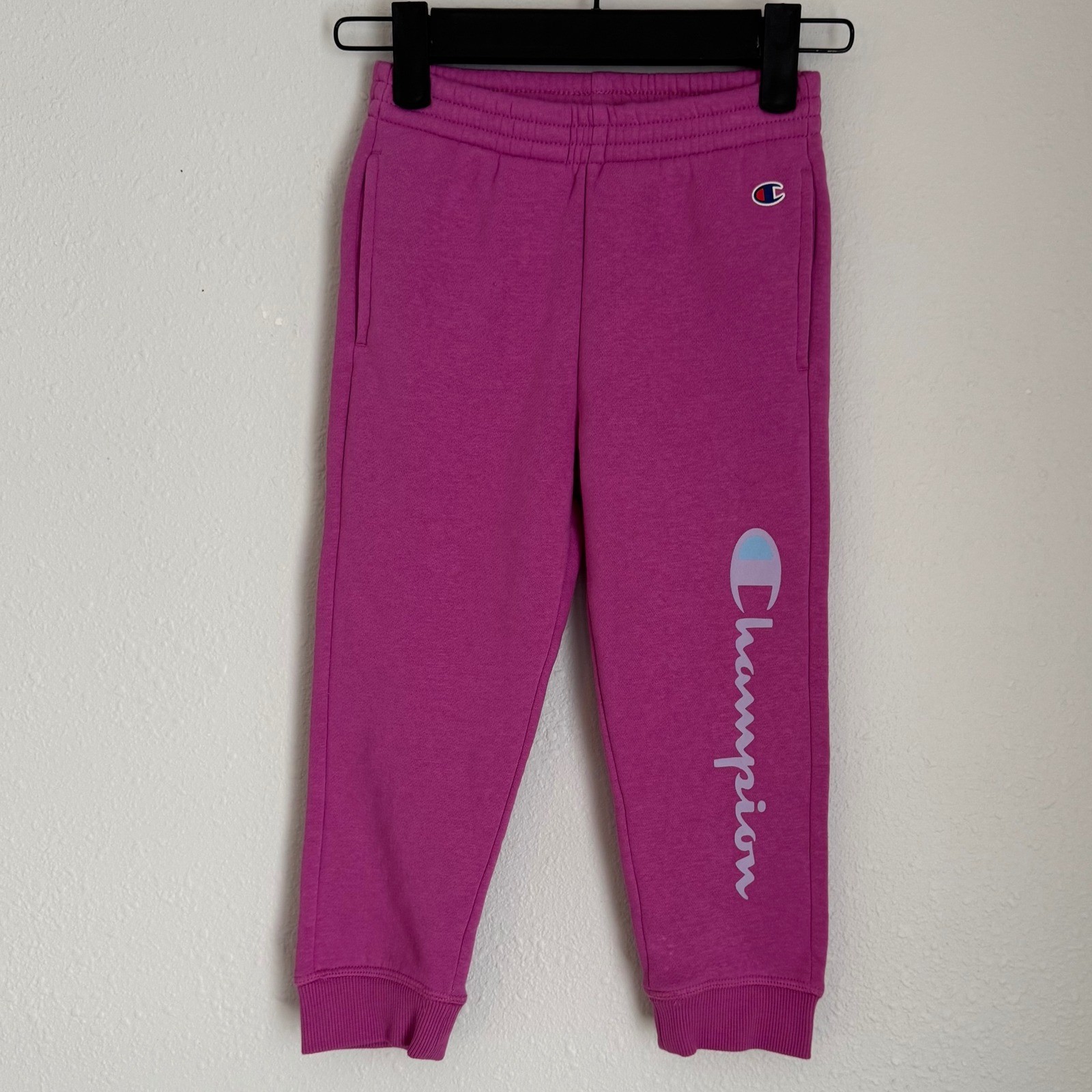 Champion Kids Set Crewneck Pullover Sweatshirt & Jogger Pants Outfit Size 4