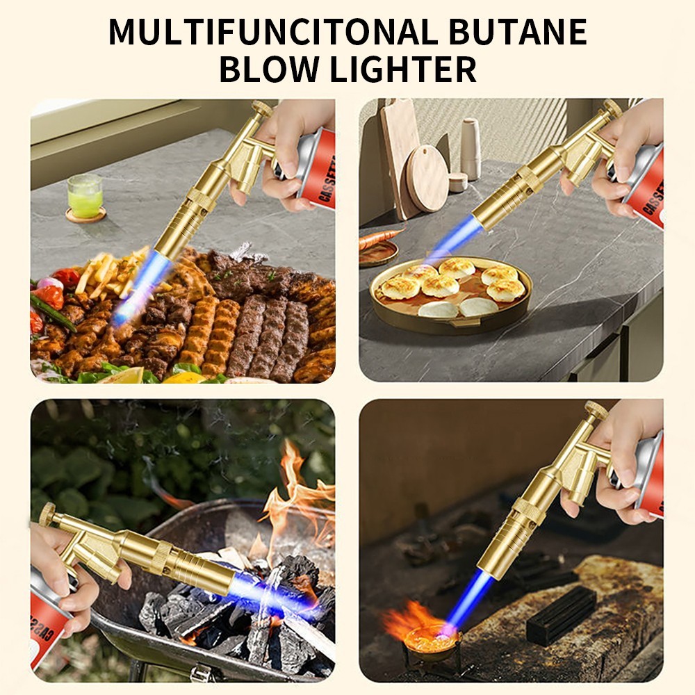 Yaesina Kitchen Butane Torch Culinary Blow Torch Lighter (Butane Not Included)