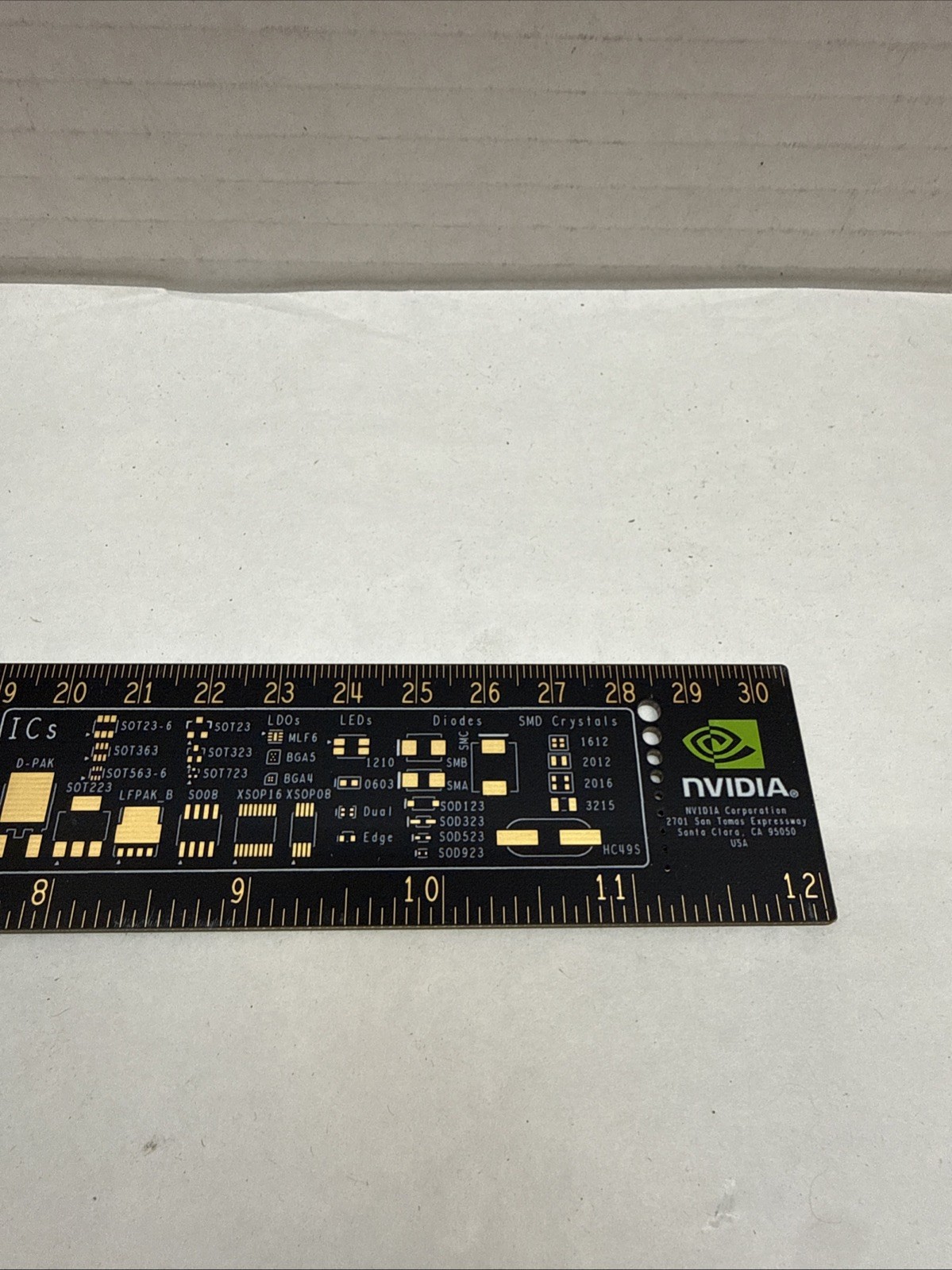 NVIDIA GeForce GTX PCB Engineering Ruler 1st Generation 12"
