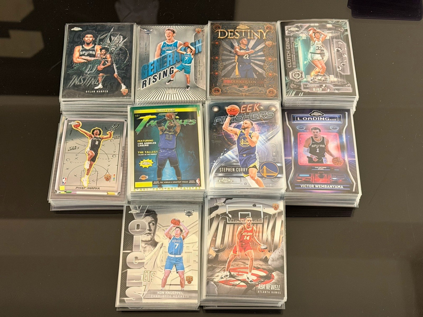 2025-26 Topps Chrome Basketball INSERT Singles YOU PICK!! Buy More & Save!!