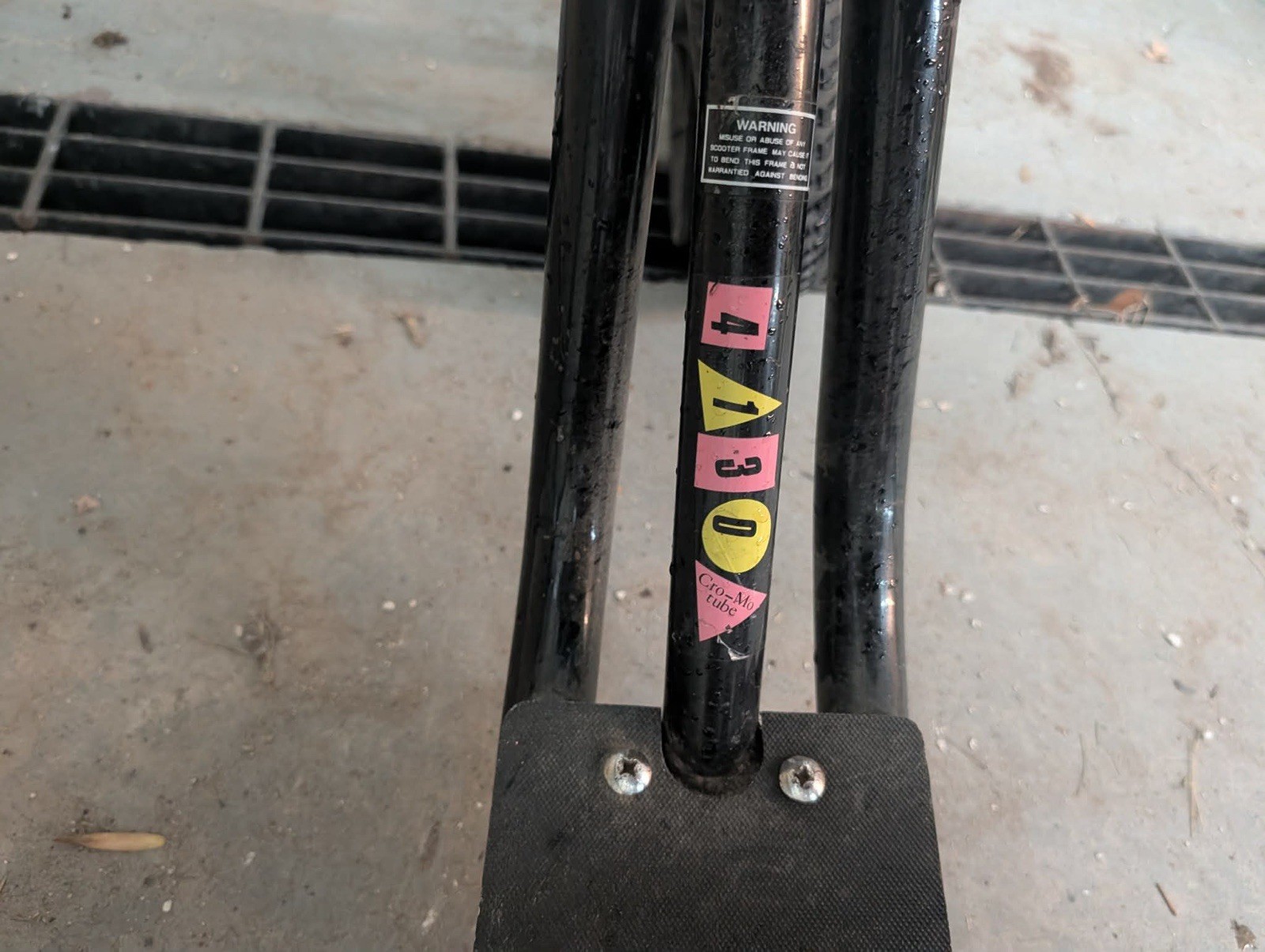 1987 GT Zoot Scoot 4130 Black Old School BMX Scooter All Original