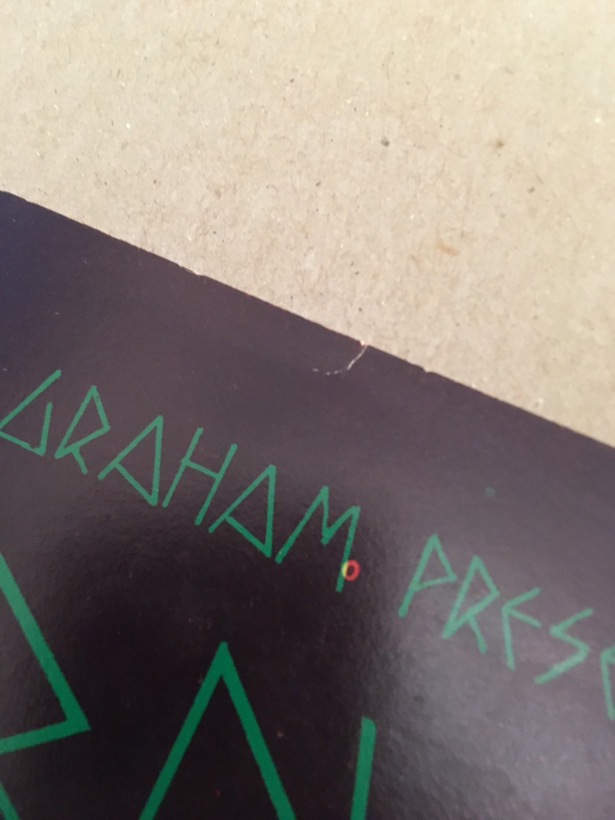 BG220 poster 1970 Vintage Jack Bruce Mountain Fillmore Singer 1st Graham