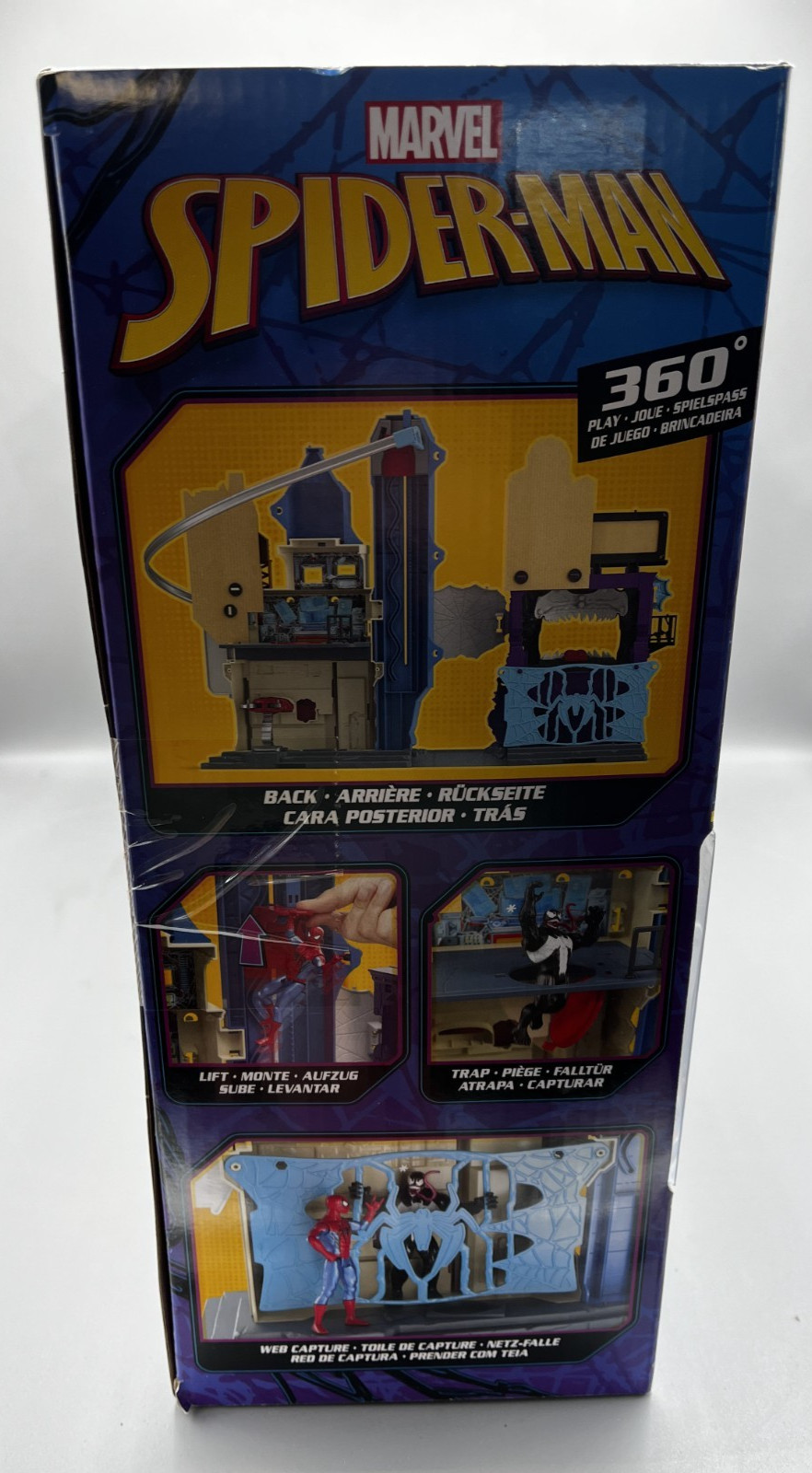 Marvel Spider-Man VenomVersus Web Slinging City Playset Brand NEW
