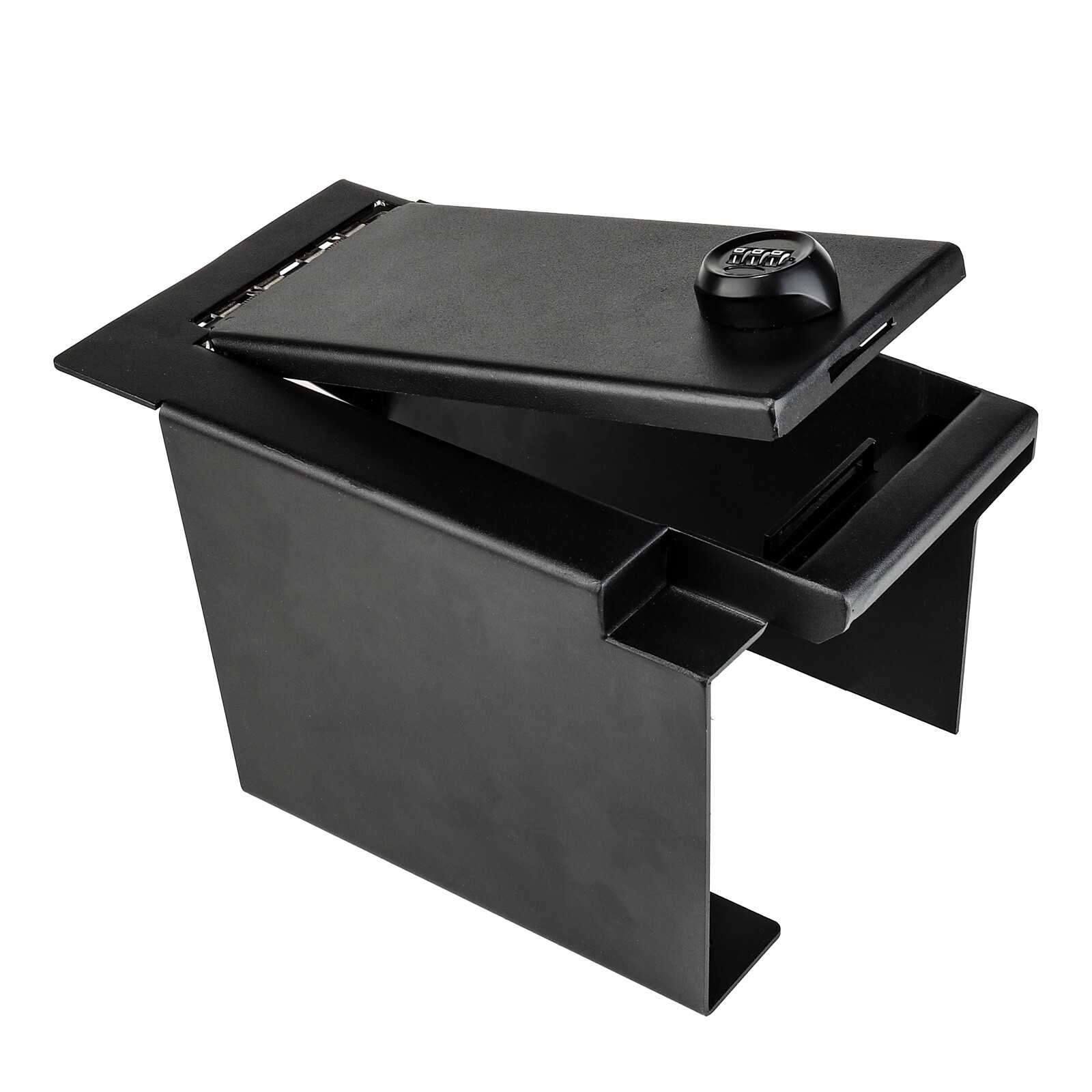 Fits Toyota 2022-2025 Tundra & Sequoia Center Console Safe Half Cabinet Storage.