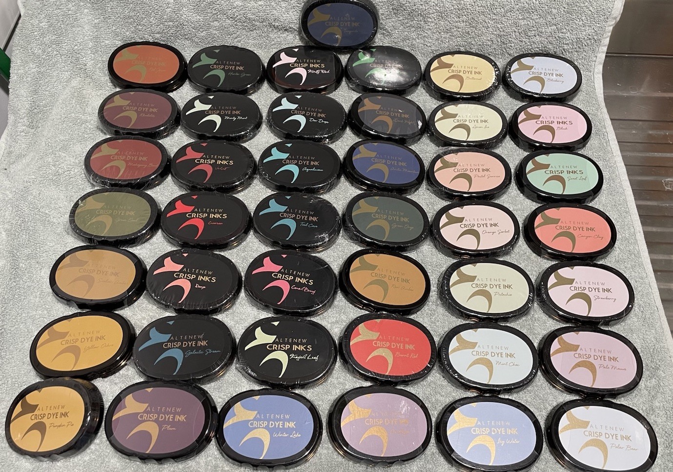 Altenew Crisp Dye Ink Pads Assorted Colors Stamping Embossing -LOT OF 43 COLORS!