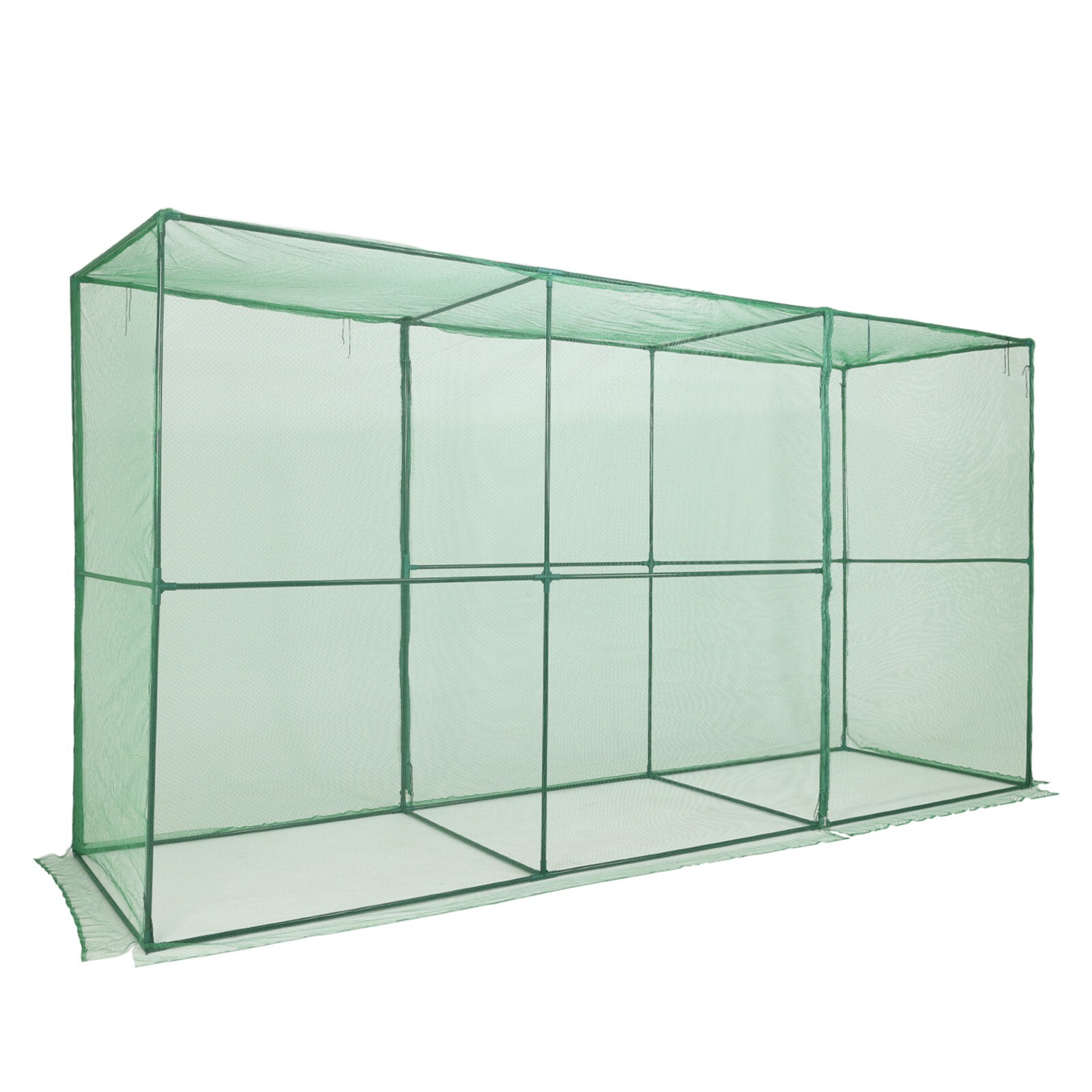 Aoodor 12x4x6ft. Walk-in Crop Cage Plant Protection Tent For Insects Squirrel