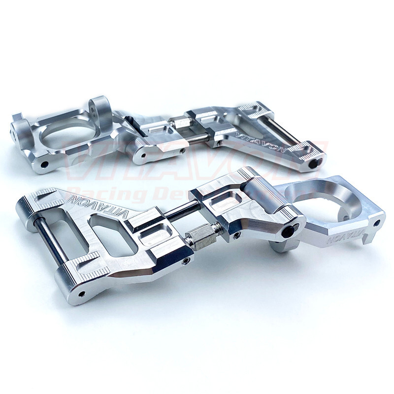 VITAVON Re-Design CNC Alu7075 Upper Arm+C Hubs For Super Rock Rey 1/6