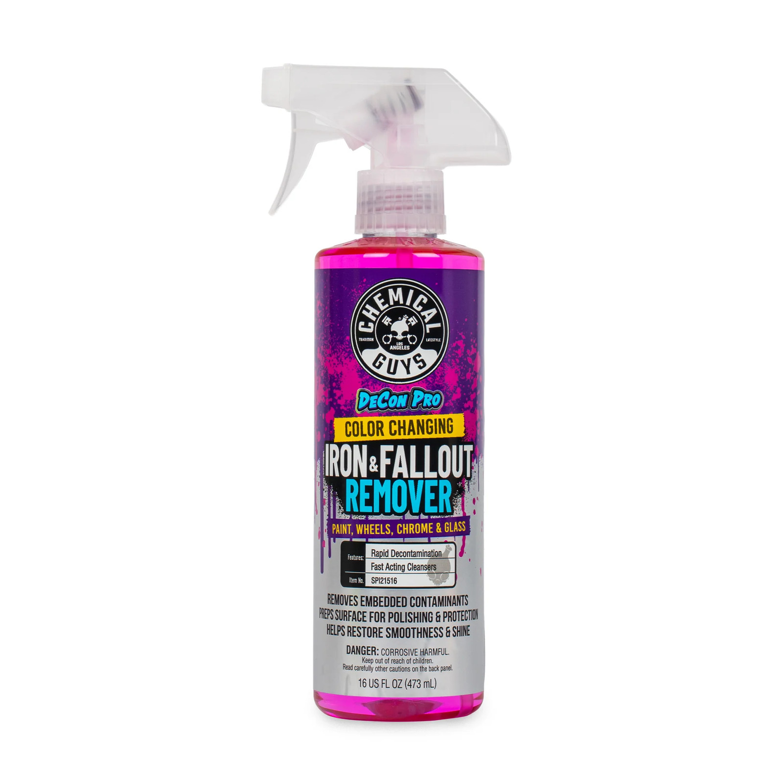 Chemical Guys SPI21516 - DeCon Pro Iron & Fallout Remover (16 oz)