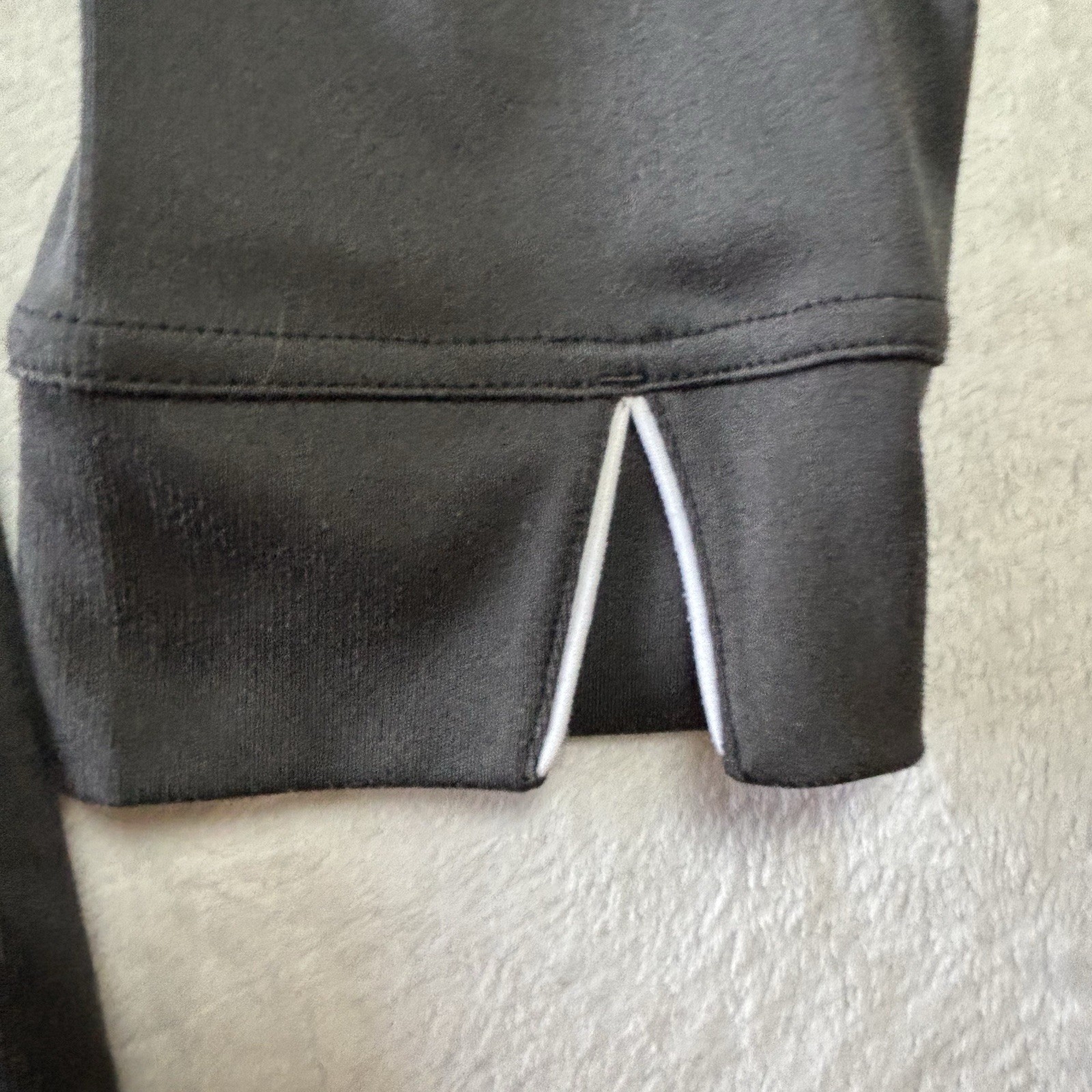 Adidas Women Gray Climalite Athletic 1/4 Zip Pullover Shirt Size Xl Golf ,sport