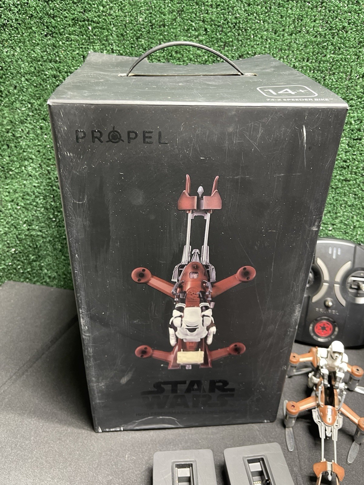 Star Wars Propel Lot Of 2 74-Z Speeder Bike Drone. Free Shipping!