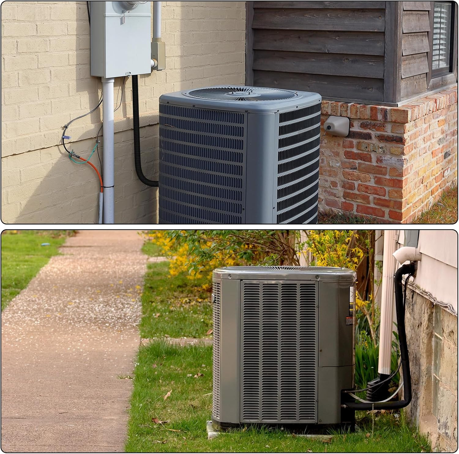 3-Layer 72X10.2 in HVAC Pipe Insulation Cover,Outdoor AC Line Insulation Cover w