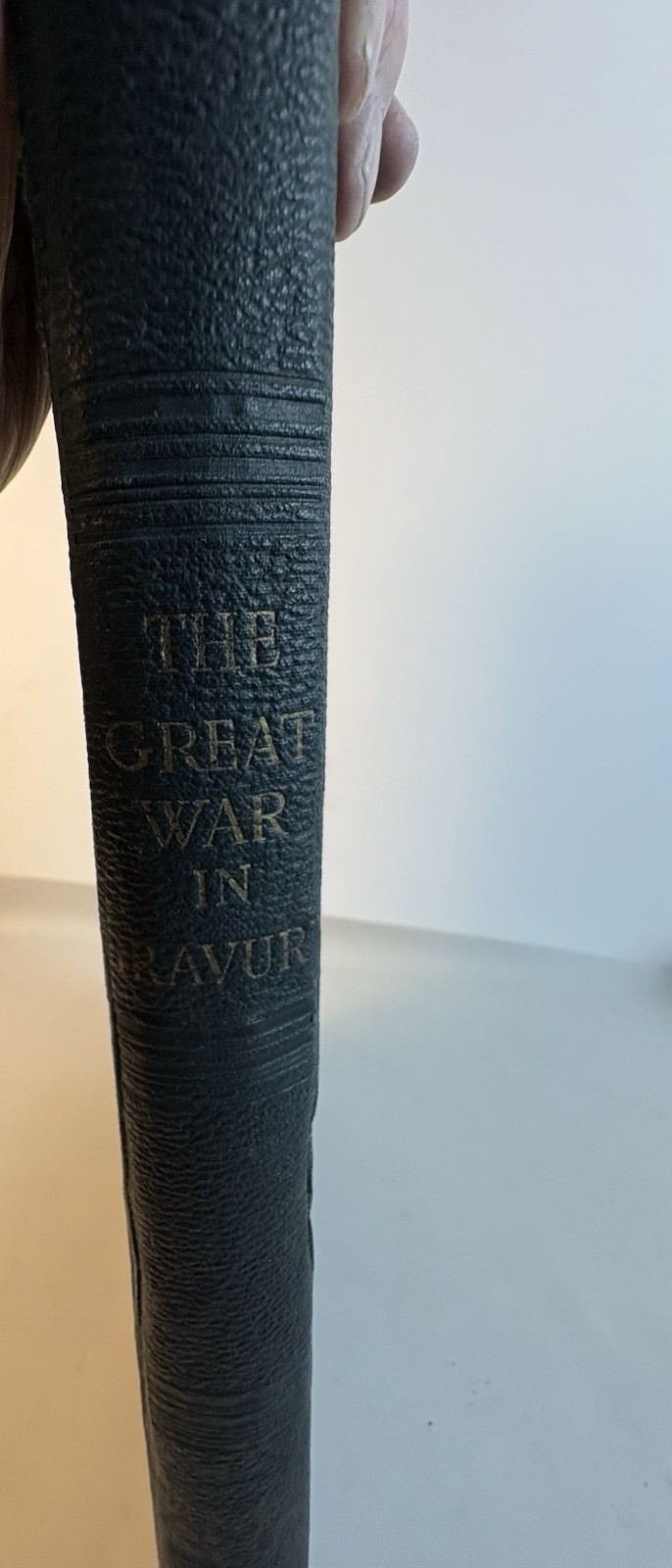 1919 Great War in Gravure WWI Photogravure Book NYTimes Portfolio – Loose Bind