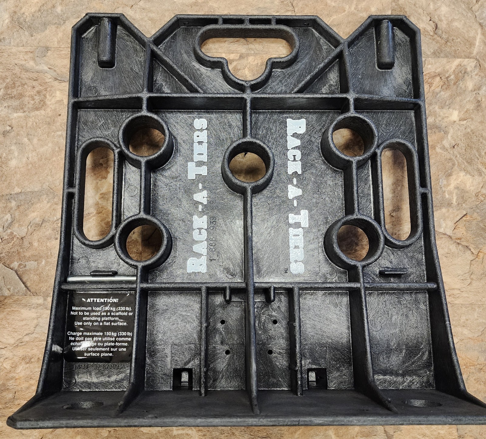 Original RACK-A-TIERS Wire Dispenser Black Wire Dispenser - New Open Box