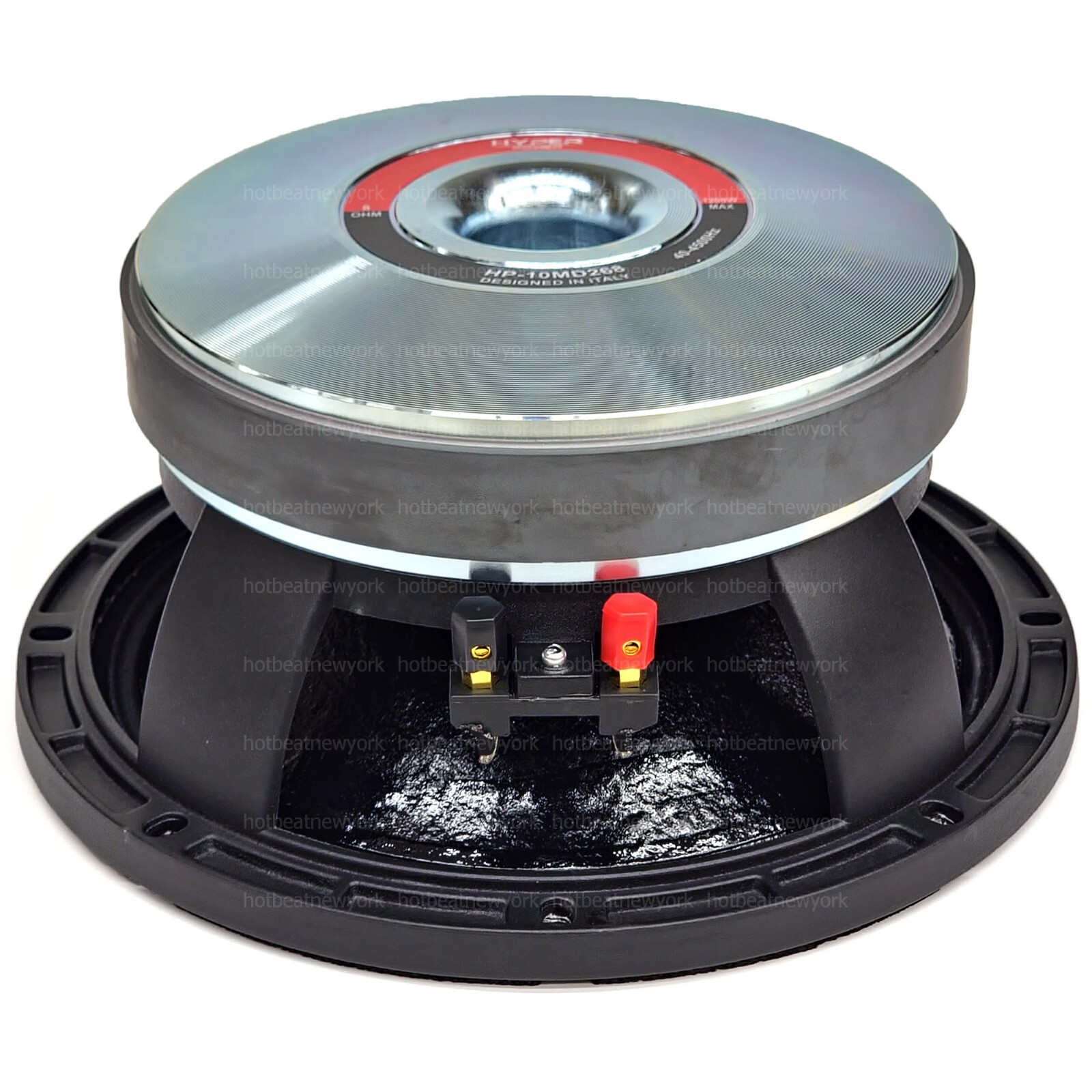 2 x HyperPower 10" Very High Output Midbass Midrange Speaker HP-10MD268 600W RMS