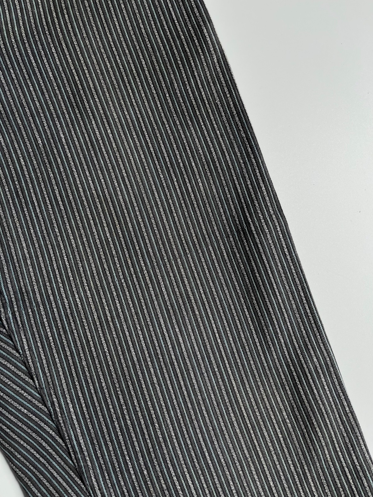 Vintage 1940s French Bleu Work Stripes Pants Made in France size 30 x 26