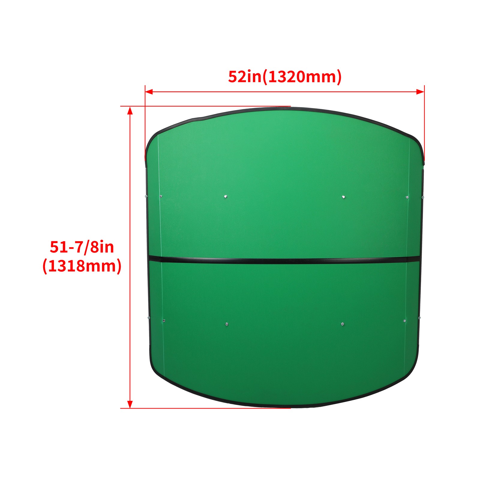 New Tuff Top Tractor Canopy 52" X 52" For John Deere 2" x 2" or 2" x 3" ROPS