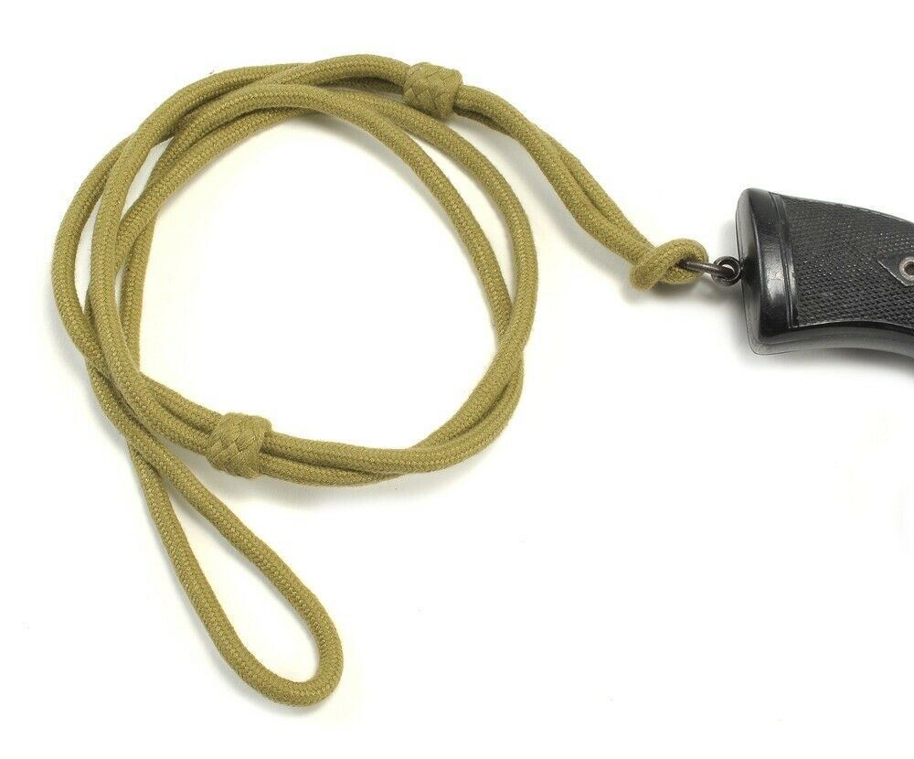 WW2 British Enfield or Webley Revolver Cotton Lanyard