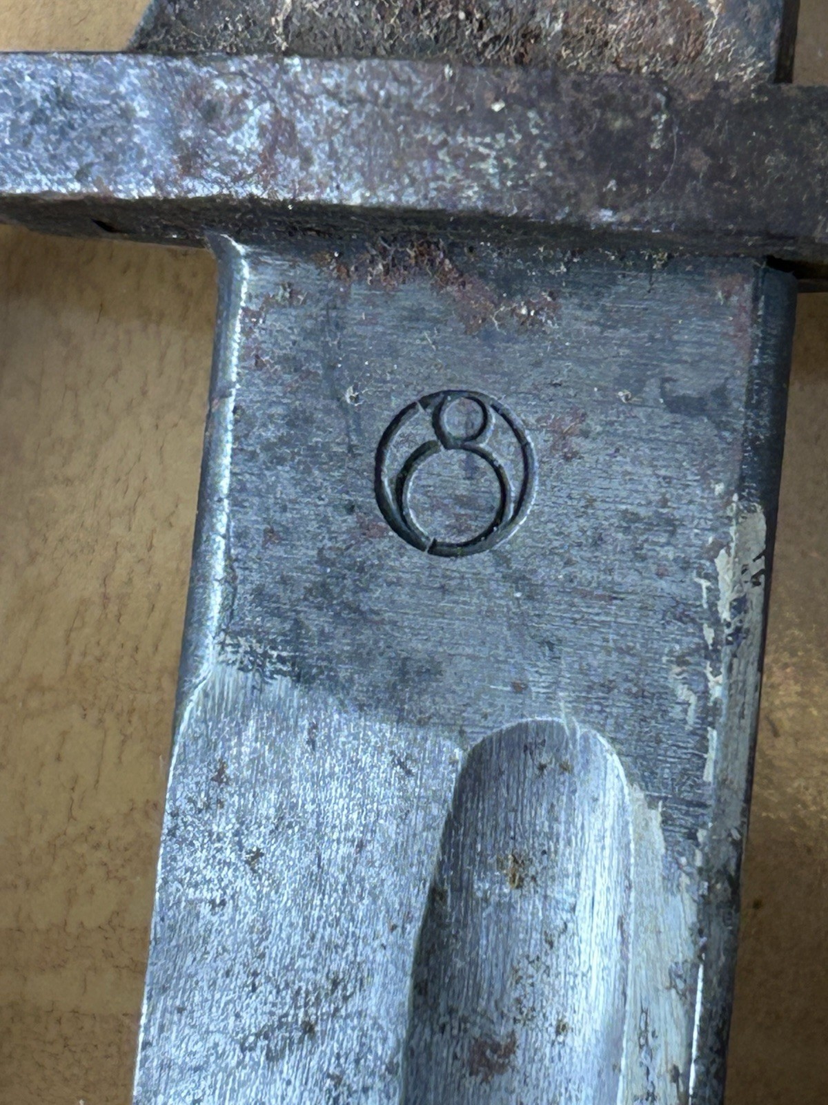 WW2 Japanese Ariska Rifle Bayonet Battlefield Recovery