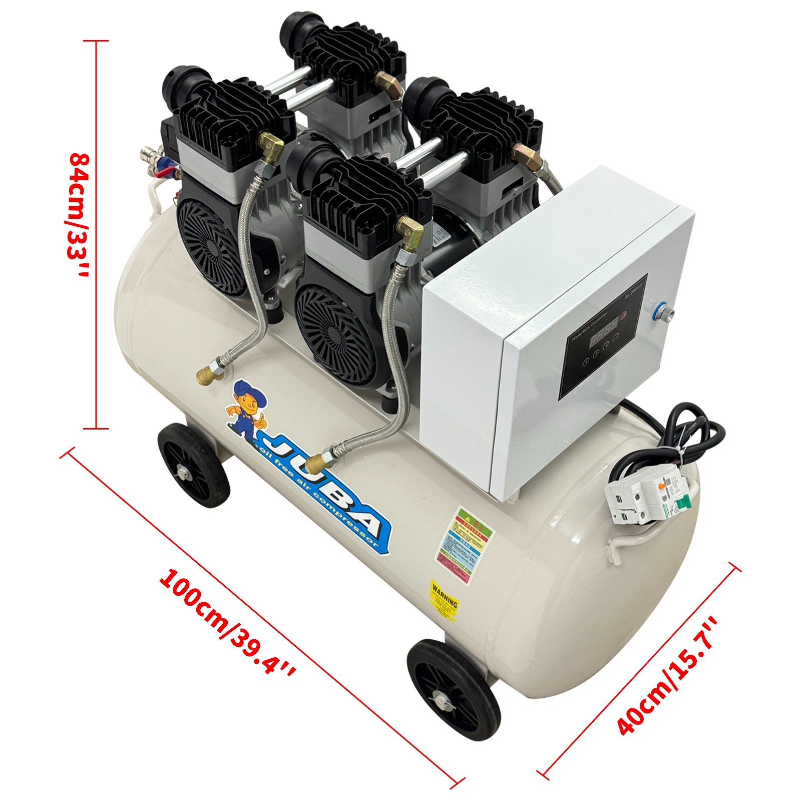 Commercial Auto Dough Divider & Dough Pastry Press Machine W/Air Pump 300-500g
