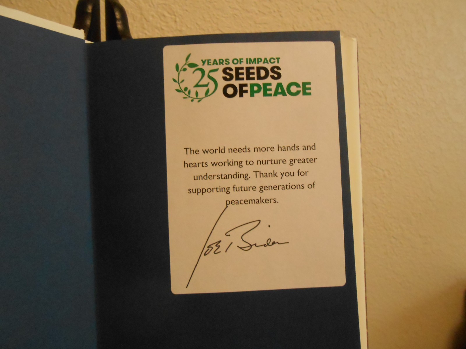 2017 Promise Me Dad By Joe Biden Signed First Edition, With Dustcover