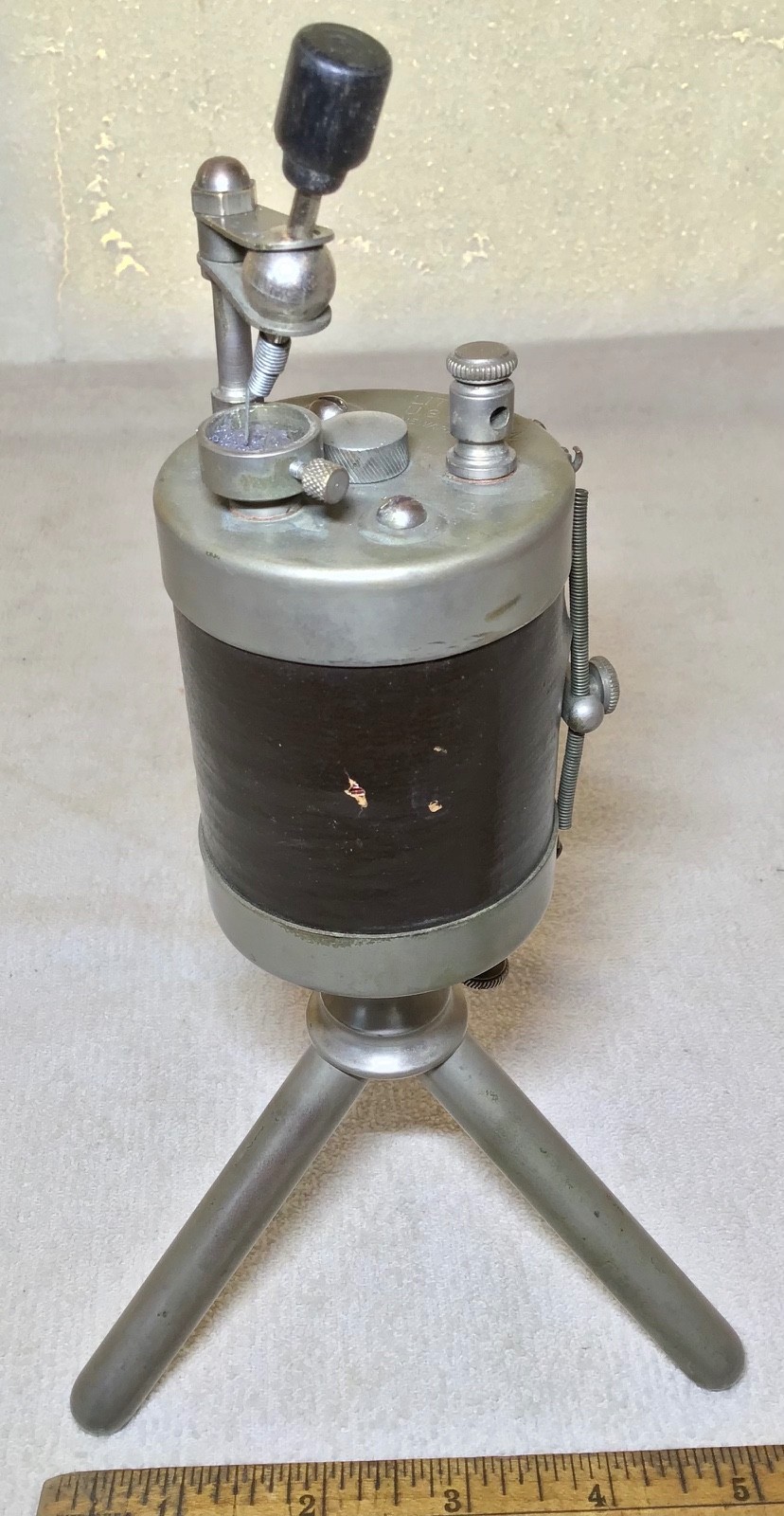 RARE antique 1920's old ~THE LITTLE GEM~ vintage CRYSTAL RADIO SET old apparatus