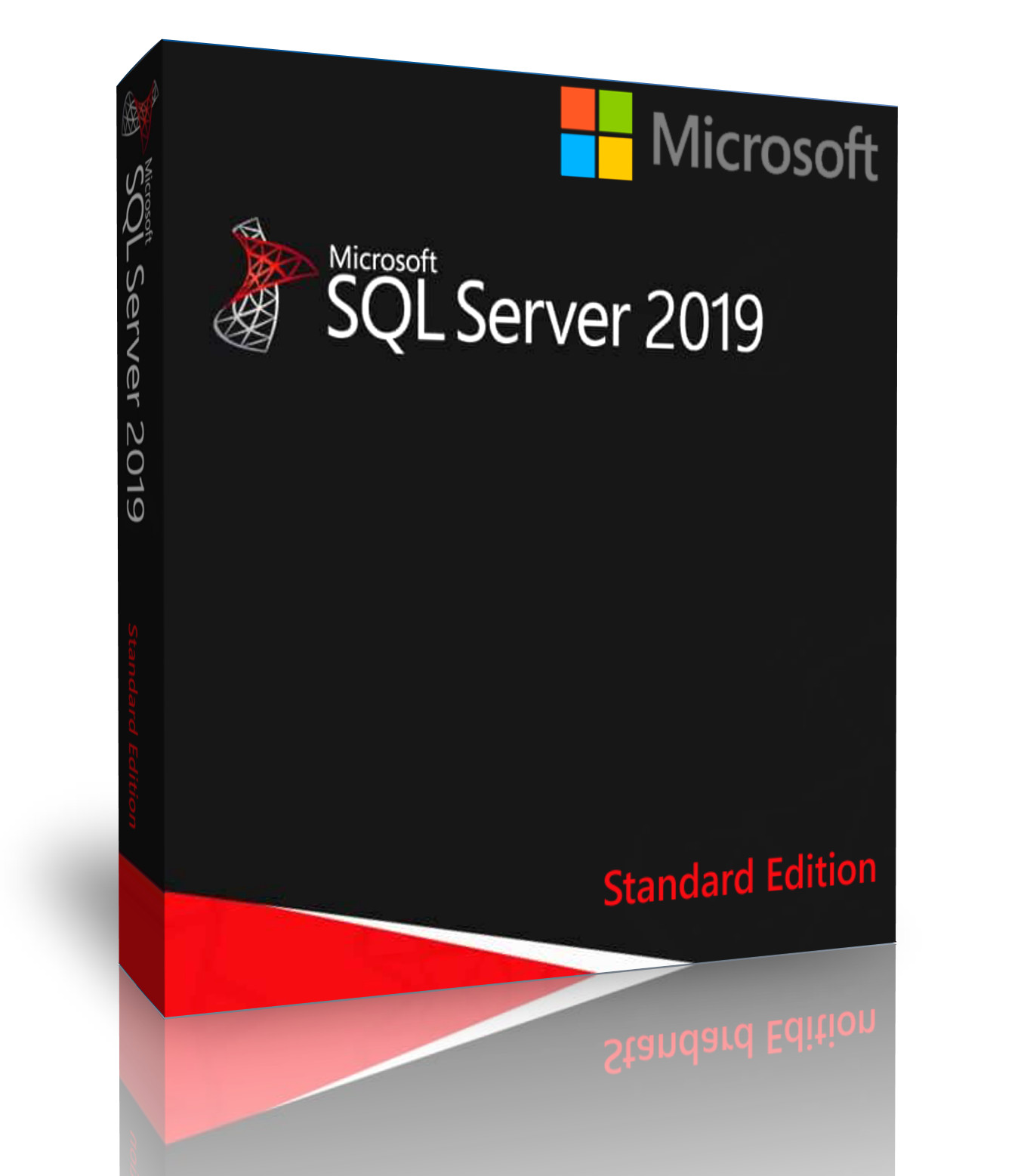 SQL Server 2019 STANDARD 24 Core License, unlimited User CALs CoA Genuine Label
