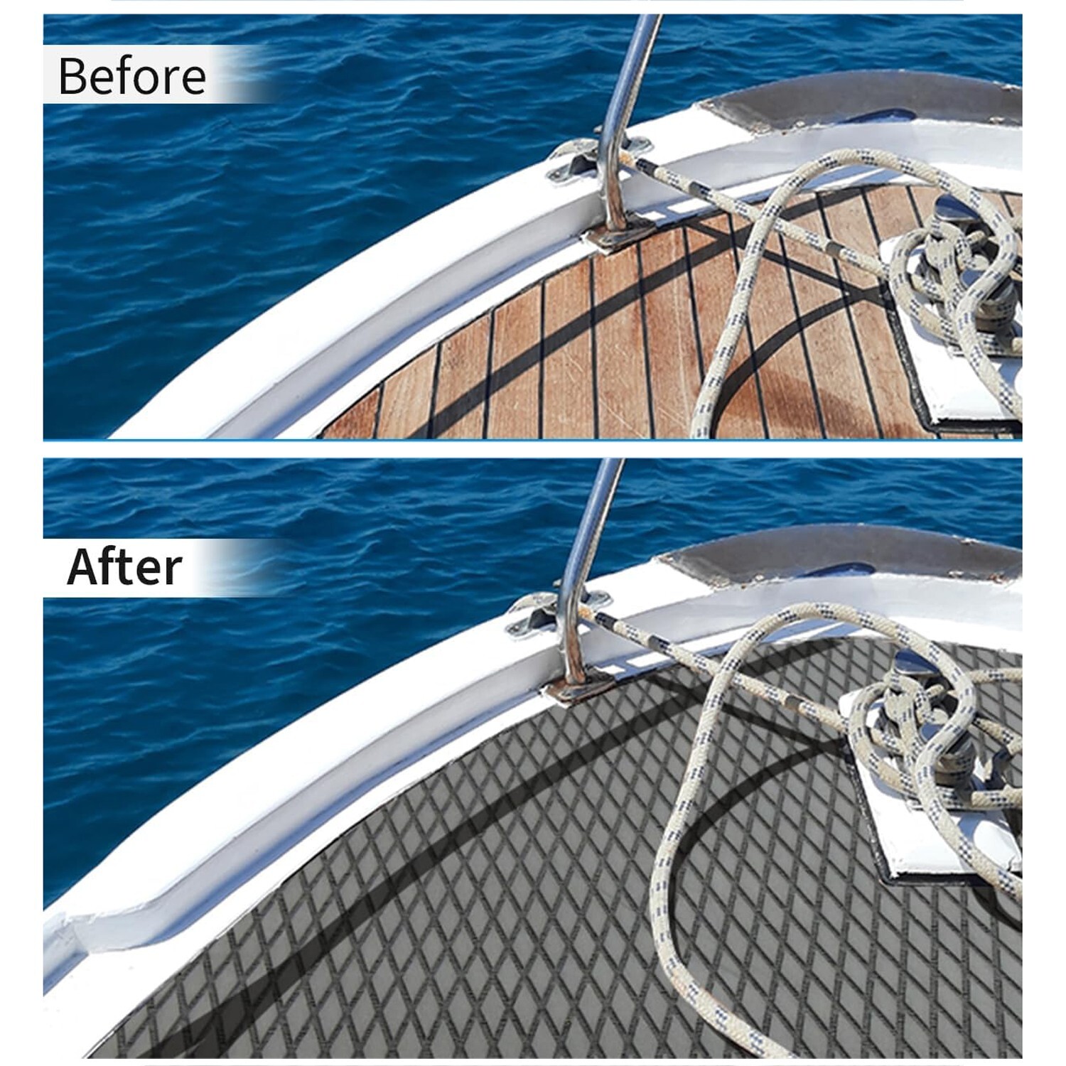 SUP Stand Up Paddle Board Traction Pad Anti-skid Deck Grip Mat for Kayak Jetski