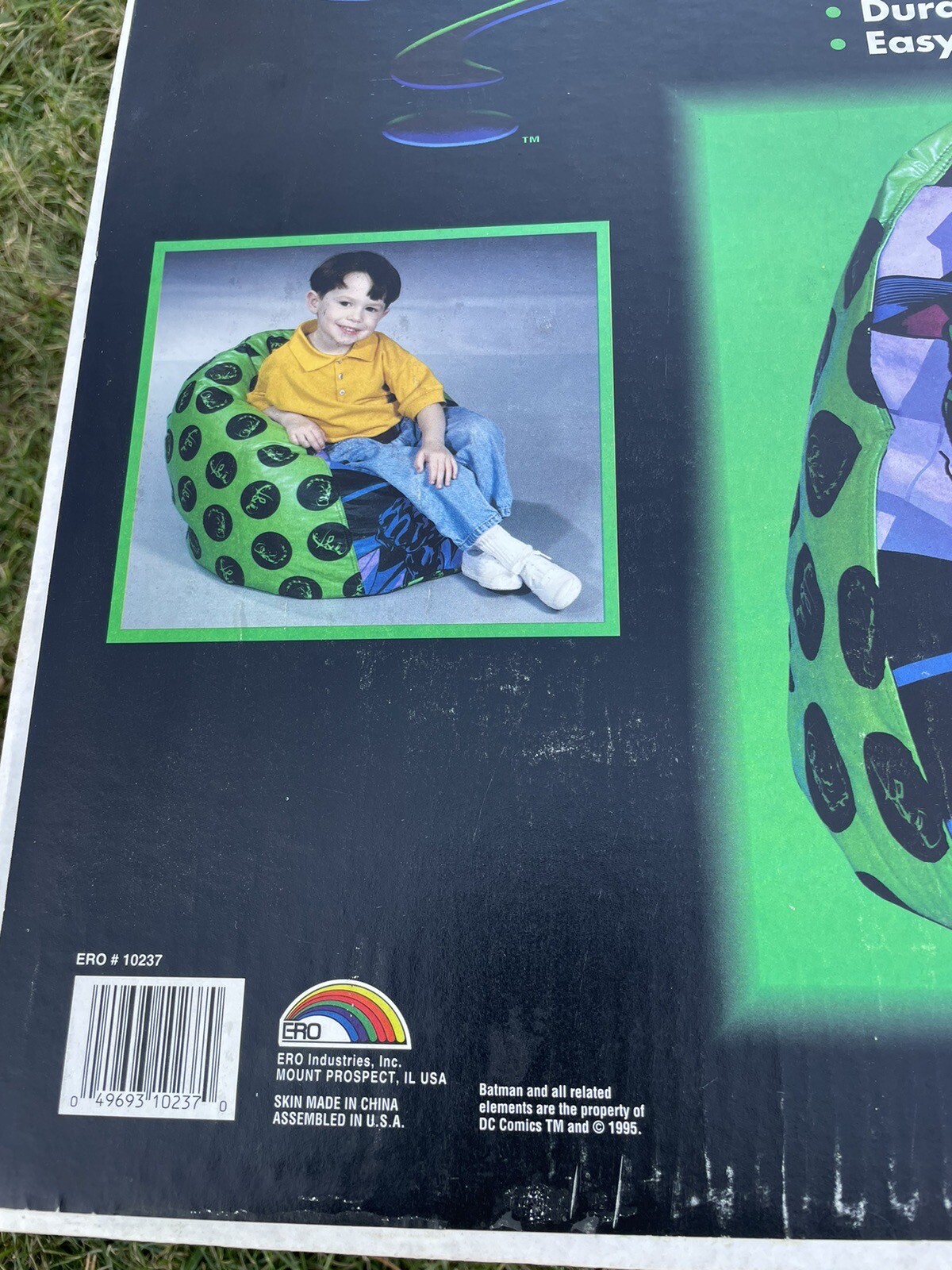 Vintage Batman Forever Bean Bag Chair 1995 New