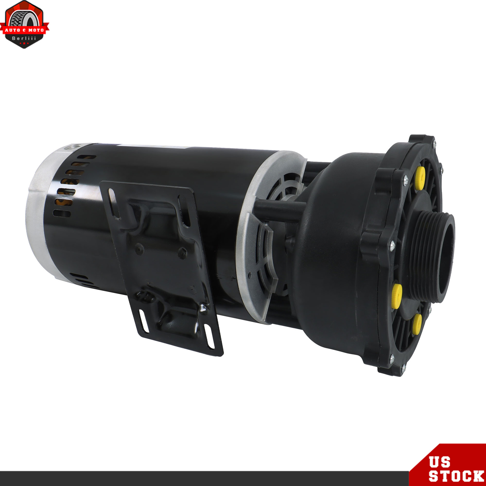 3721621-1D Plastics Executive 56 Frame 4 HP Spa Pump, 230-Volt Swimming Hot Tubs