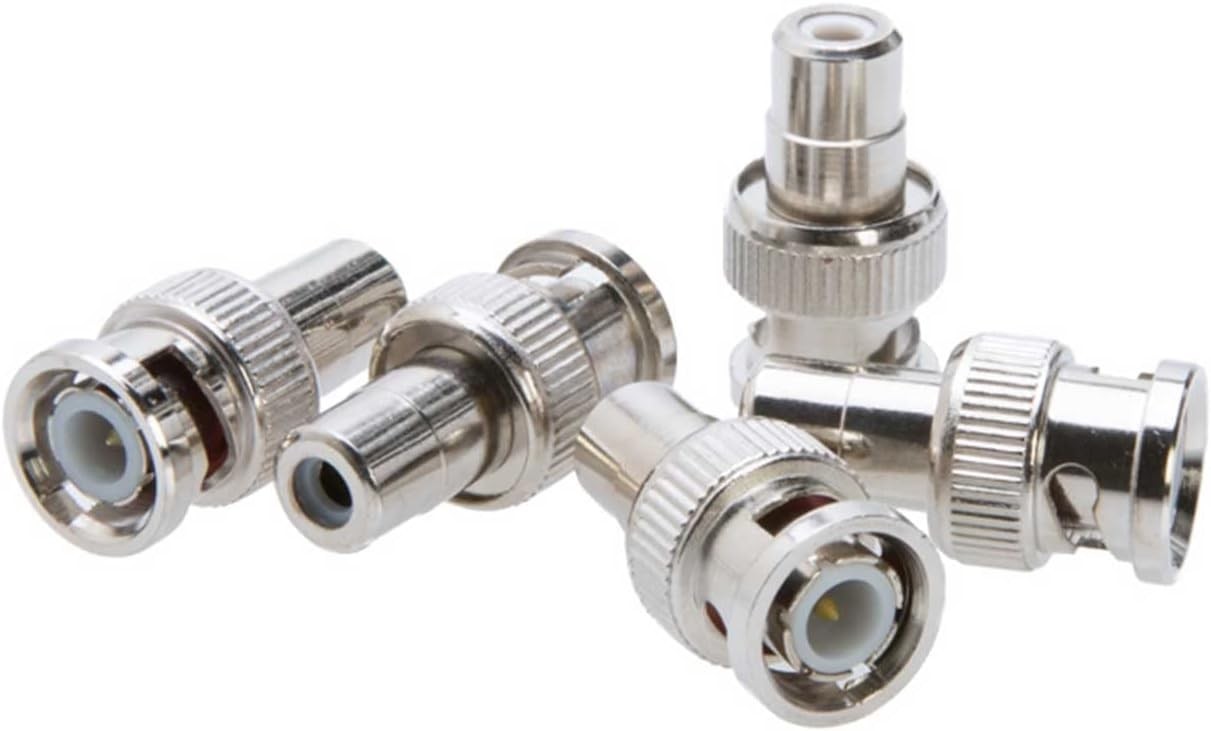 RCA Female to BNC Male Connector Coax Plug Adapter Converter CCTV Camera Lot