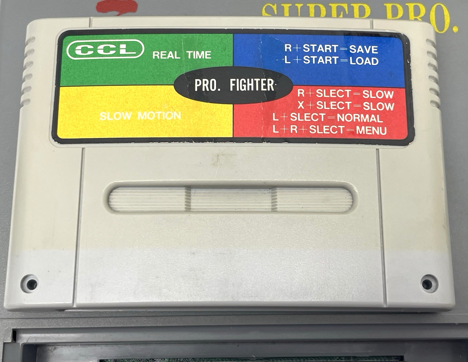 RARE VINTAGE SUPER PRO FIGHTER Q SP-9Q+ 3.5" DISK 24M CD-ROM VERSION CCL 1993