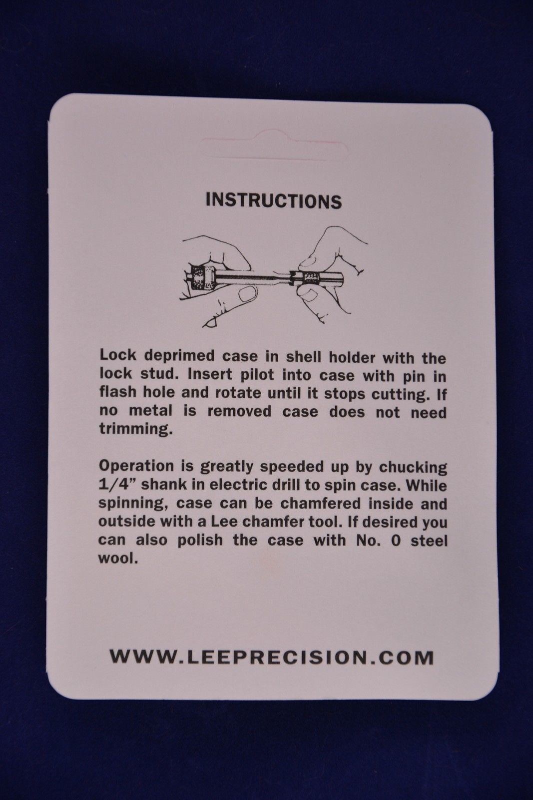 Lee 90140 Case Length Gauge & Shell Holder 30/06 Springfield 7.62x63 Nato #90140