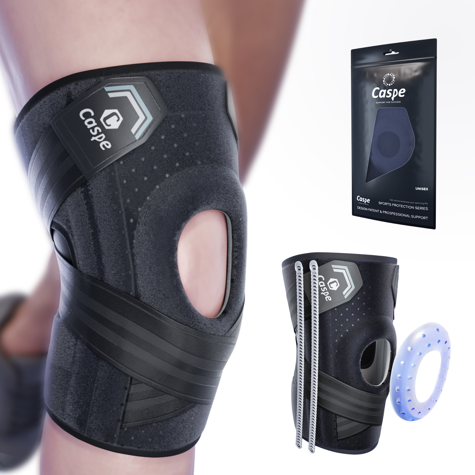 Knee Brace Adjustable Compression Support for Sport Joint Pain Arthritis Relief