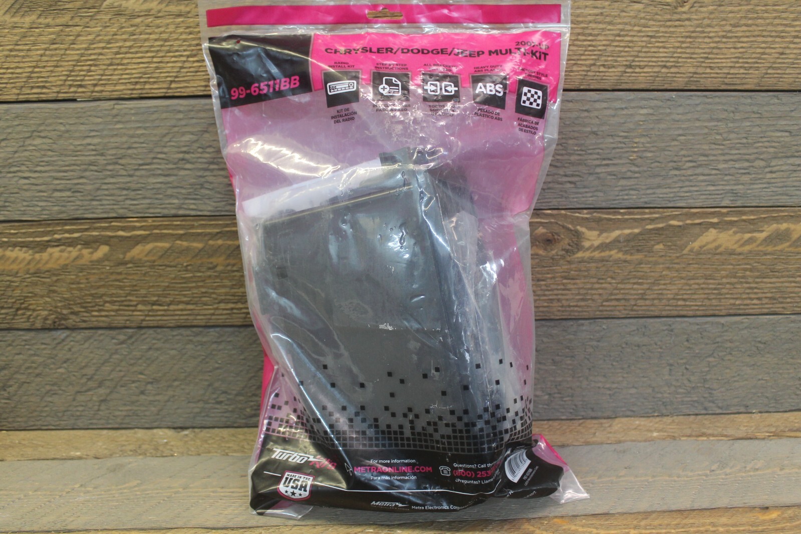 Metra 99-6511BB In-Dash Installation Kit for Select 2007-08 Chrysler/Dodge #N30P