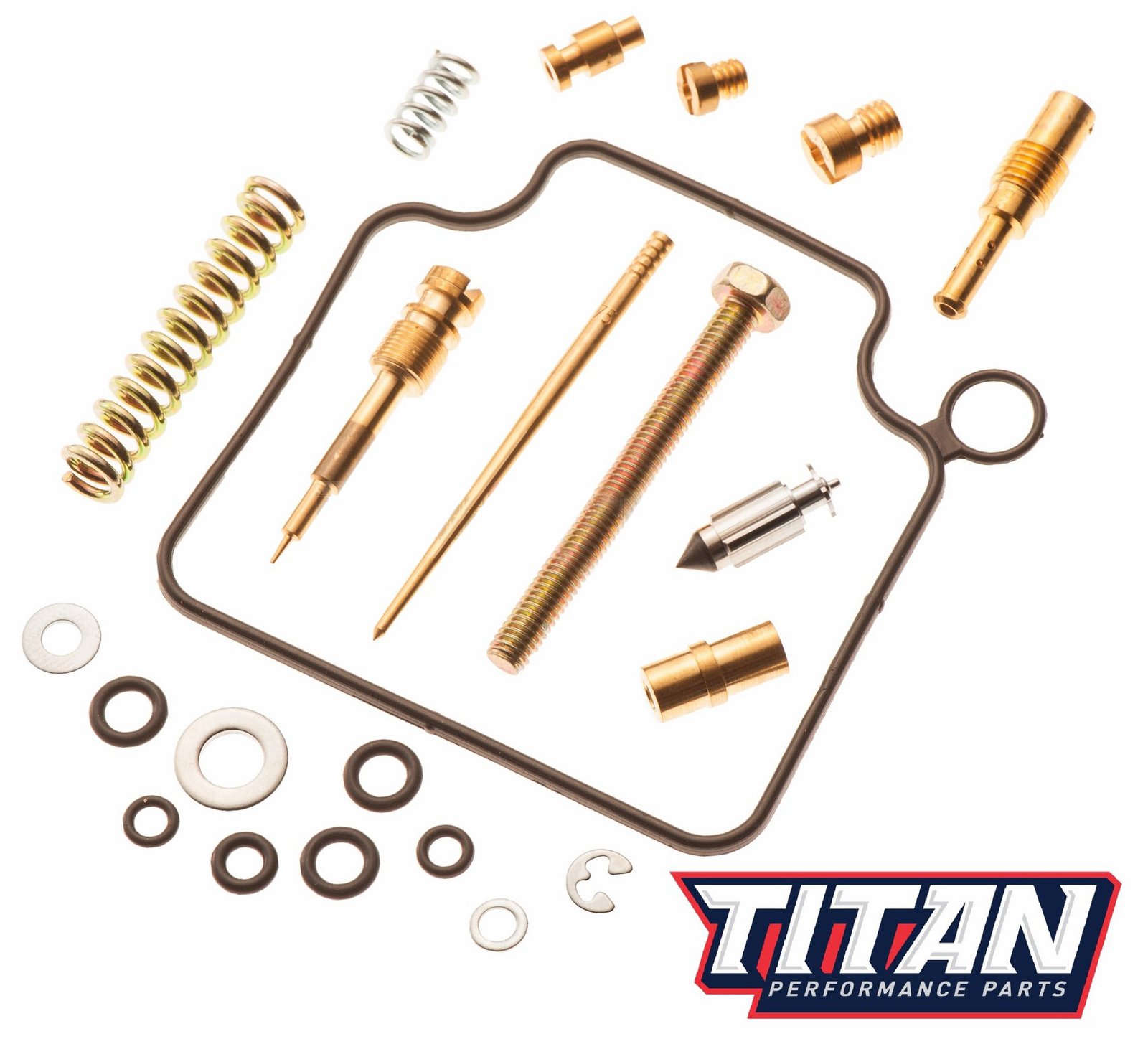 Titan OEM Quality Carb Carburetor Rebuild Repair Kit for Honda TRX 350 Rancher