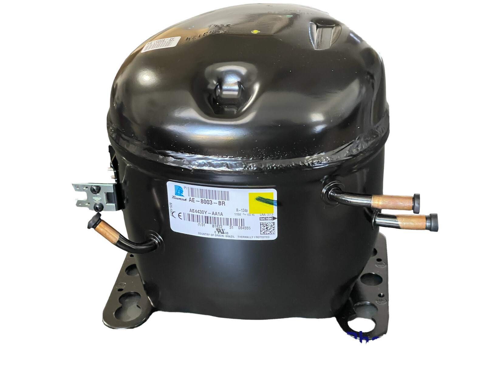 Tecumseh AE4430Y-AA1A Compressor 1/4 HP 115V/1PH/60HZ BTU/H=3257